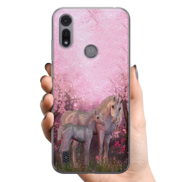 Motorola Moto E6i TPU Mobilcover Enicorn