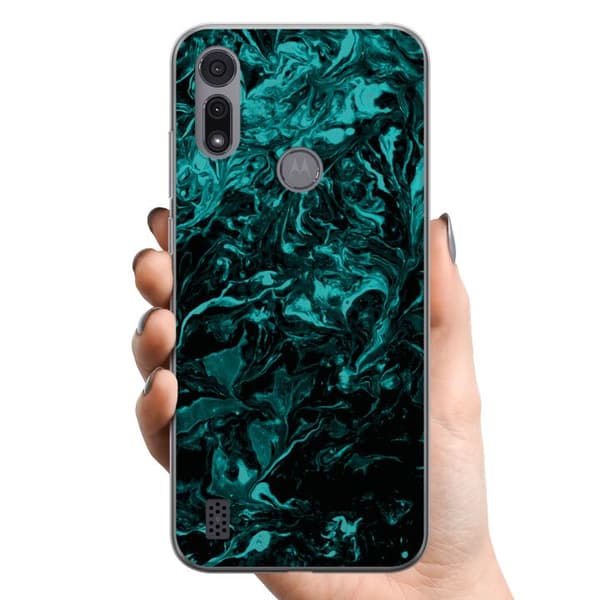 Motorola Moto E6i TPU Mobilskal Mönster