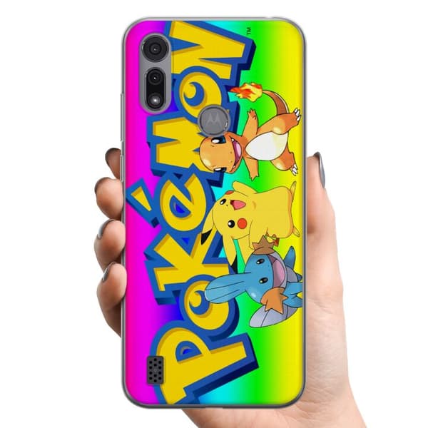 Motorola Moto E6i TPU Mobildeksel Pokemon