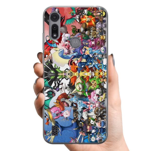 Motorola Moto E6i TPU Mobildeksel Pokemon