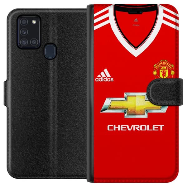 Samsung Galaxy A21s Tegnebogsetui Manchester United FC