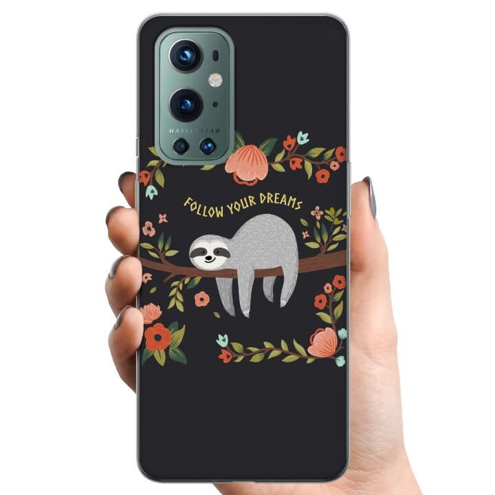 OnePlus 9 Pro TPU Mobilskal Sloth of wisdom