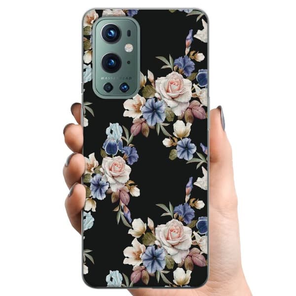 OnePlus 9 Pro TPU Matkapuhelimen kuori Kukat