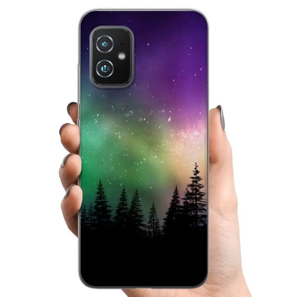 Asus Zenfone 8 TPU Matkapuhelimen kuori Revontulet