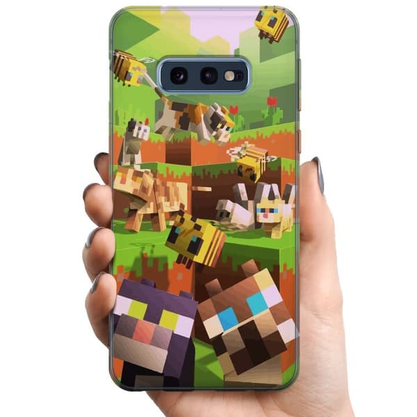 Samsung Galaxy S10e TPU Mobilcover MineCraft