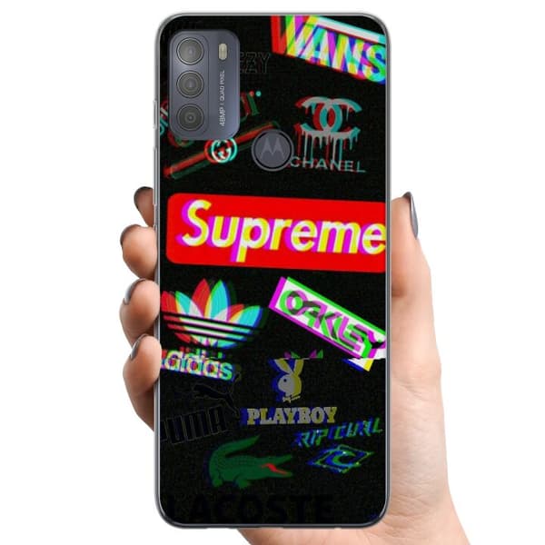 Motorola Moto G50 TPU Mobilcover 3D