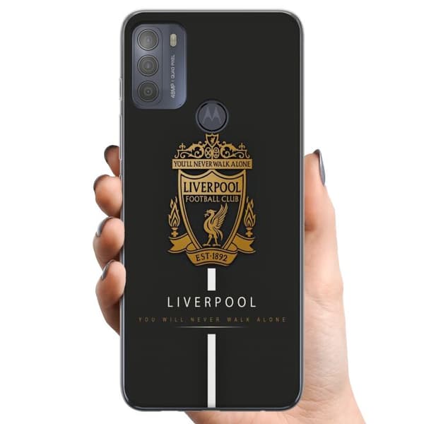 Motorola Moto G50 TPU Matkapuhelimen kuori Liverpool L.F.C.