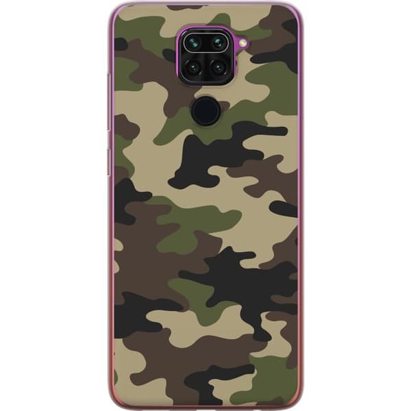 Xiaomi Redmi Note 9 Cover / Mobilcover - Militær