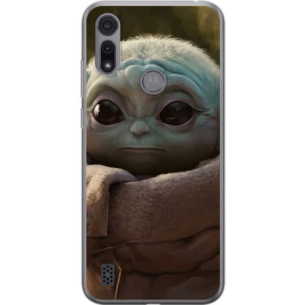 Motorola Moto E6i Cover / Mobilcover - Baby Yoda