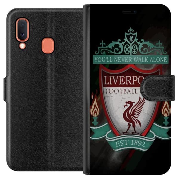 Samsung Galaxy A20e Lommeboketui Liverpool L.F.C.