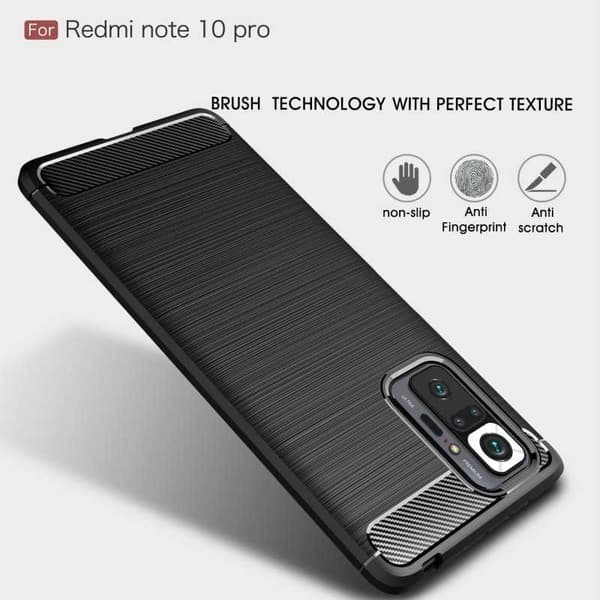 Xiaomi Redmi Note 10 Pro 4G Shockproof Shell SlimCarbon