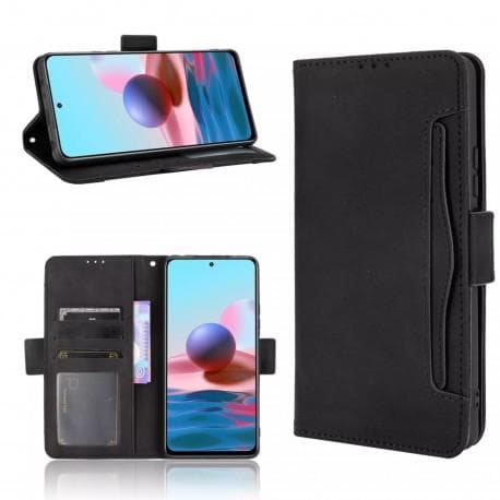Xiaomi Redmi Note 10 Pro Plånboksfodral PU-Läder 6-FACK Winston® V3
