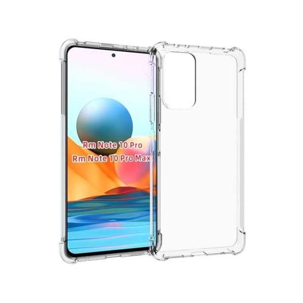 Xiaomi Redmi Note 10 Pro stødabsorberende silikoneskal Shockr