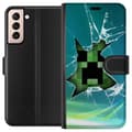 Pikkukuva 1 / 3: Samsung Galaxy S21 Lompakkokotelo MineCraft