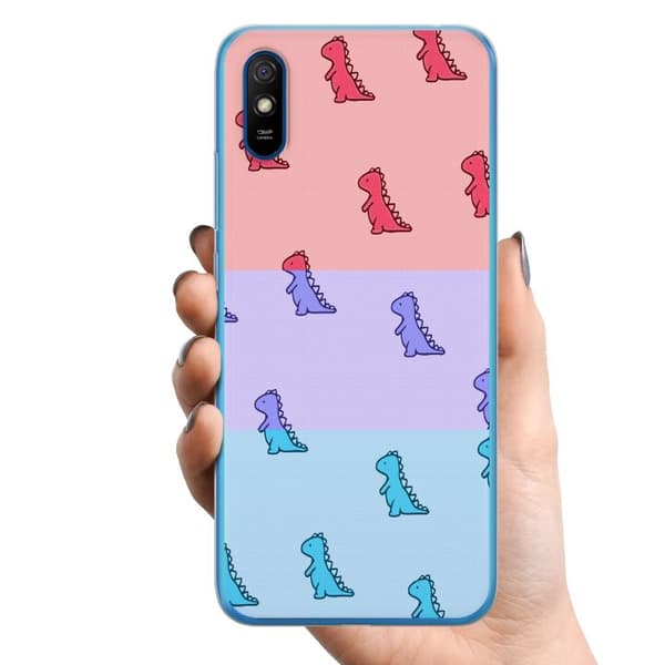 Xiaomi Redmi 9A TPU Mobilskal Dino