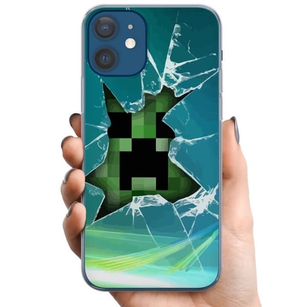 Apple iPhone 12  TPU Mobildeksel MineCraft