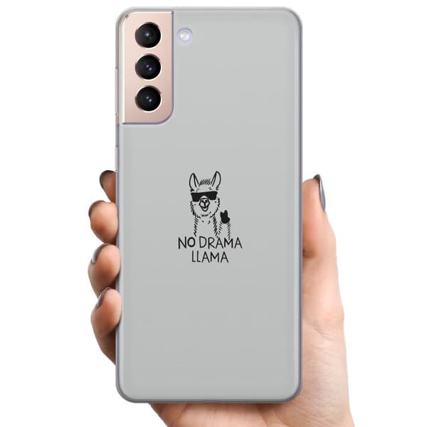 Samsung Galaxy S21 TPU Mobildeksel Ingen drama lama