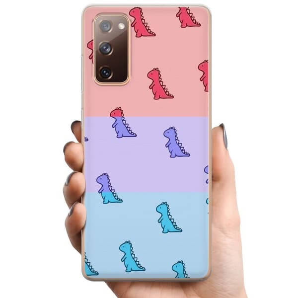 Samsung Galaxy S20 FE TPU Matkapuhelimen kuori Dino