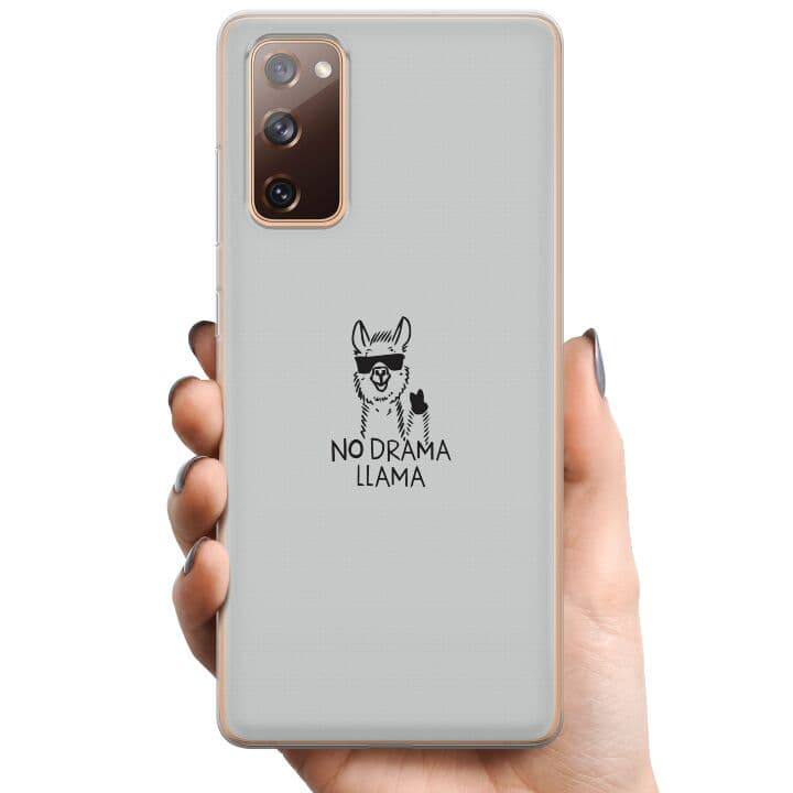 Samsung Galaxy S20 FE TPU Mobilskal No Drama Lama