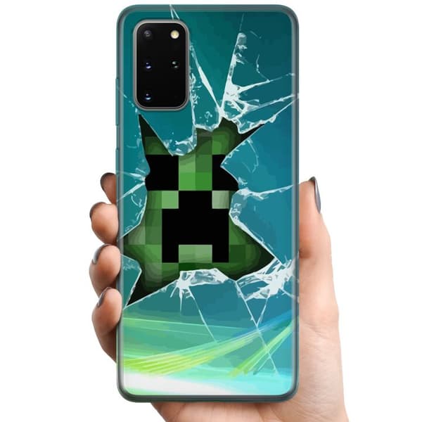 Samsung Galaxy S20+ TPU Mobildeksel MineCraft