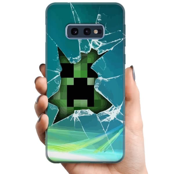 Samsung Galaxy S10e TPU Mobilskal MineCraft