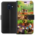 Miniatyrbillede 1 af 3: Samsung Galaxy A6 (2018) Tegnebogsetui MineCraft