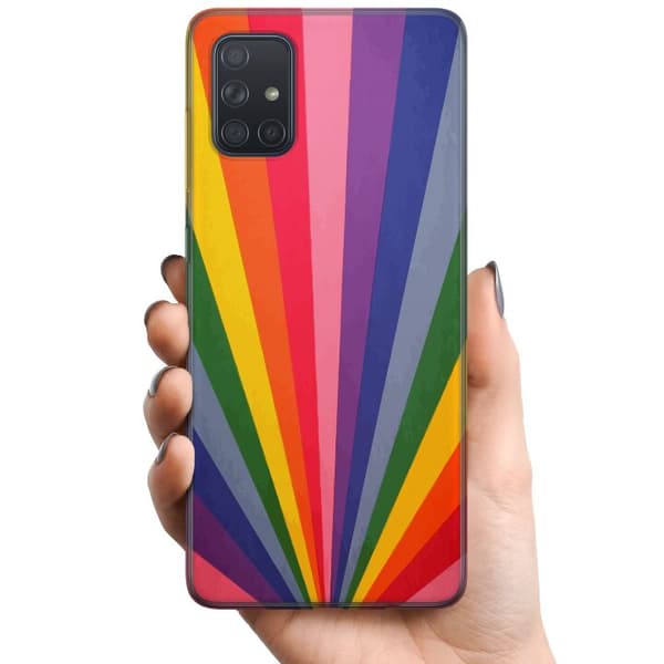 Samsung Galaxy A71 TPU Mobilskal Color