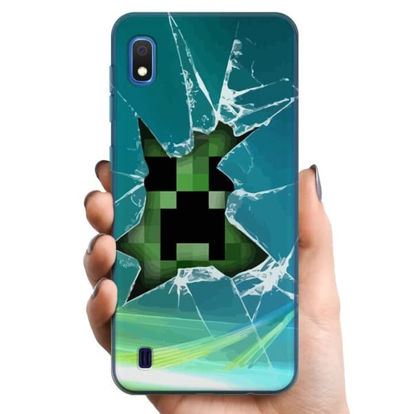 Samsung Galaxy A10 TPU Mobildeksel MineCraft