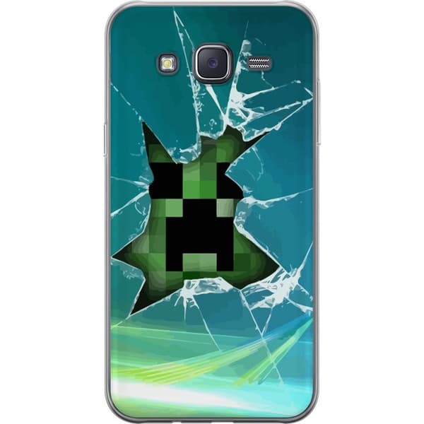Samsung Galaxy J5 Cover / Mobilcover - MineCraft