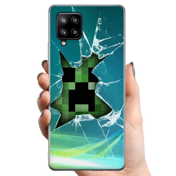 Samsung Galaxy A42 5G TPU Mobilcover MineCraft