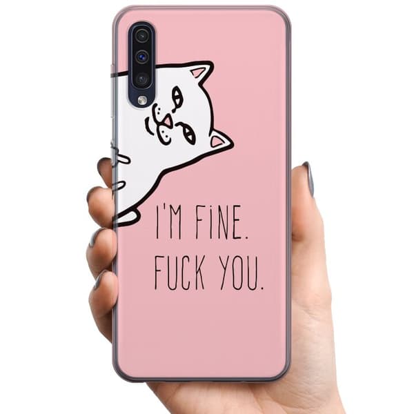 Samsung Galaxy A50 TPU Mobilskal Fine