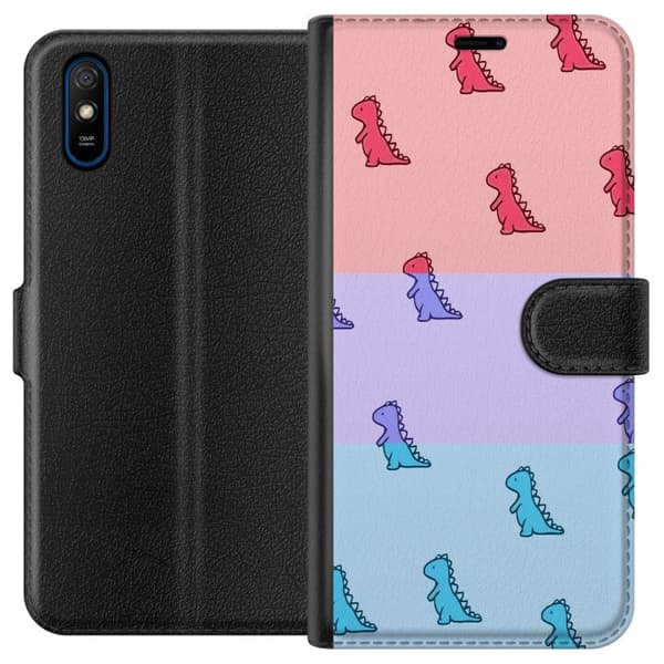 Xiaomi Redmi 9A Tegnebogsetui Dino