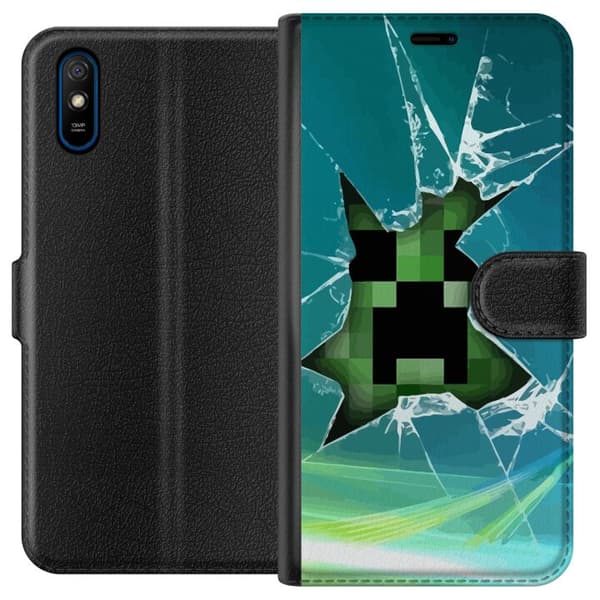 Xiaomi Redmi 9A Lommeboketui MineCraft