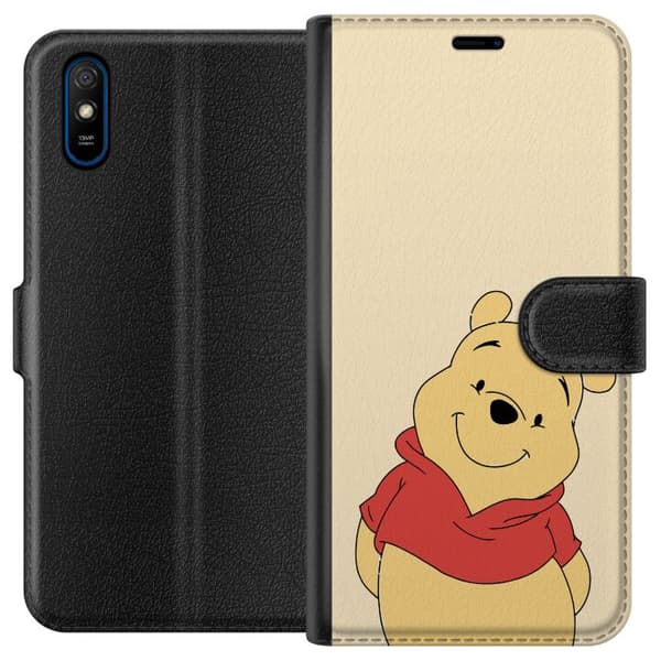 Xiaomi Redmi 9A Tegnebogsetui Nalle Puh