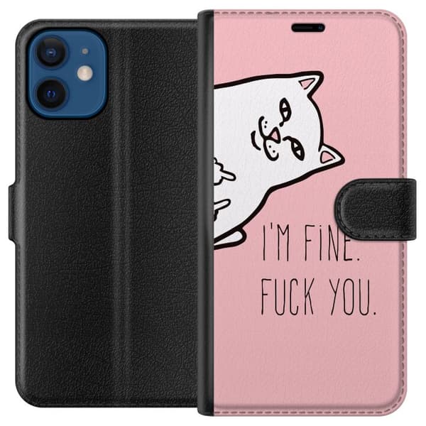 Apple iPhone 12 mini Lompakkokotelo Hyvä