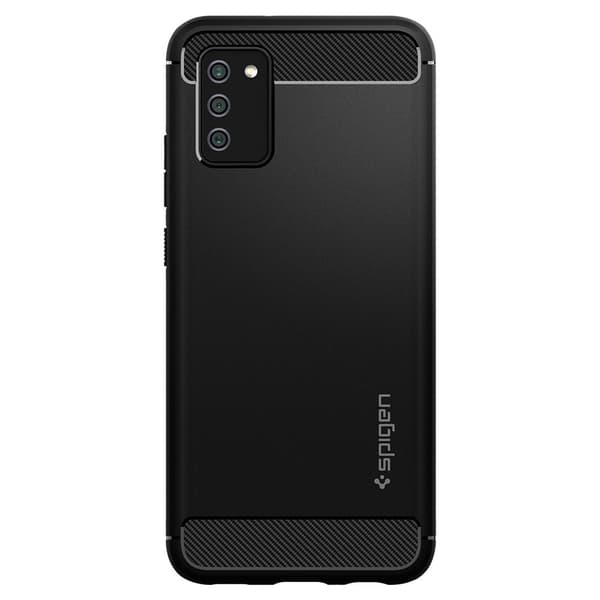 Spigen Samsung Galaxy A02s Kuori Rugged Armor Matte Black