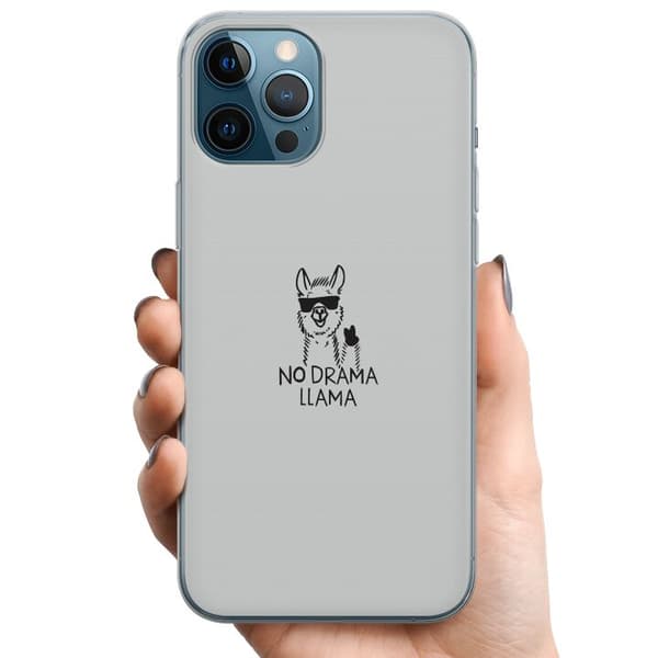 Apple iPhone 12 Pro Max TPU Mobilcover Ingen Drama Lama