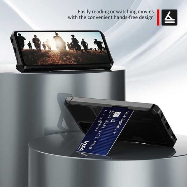 Samsung A52/A52s 4G/5G stødsikkert cover med kortrum Solid V2