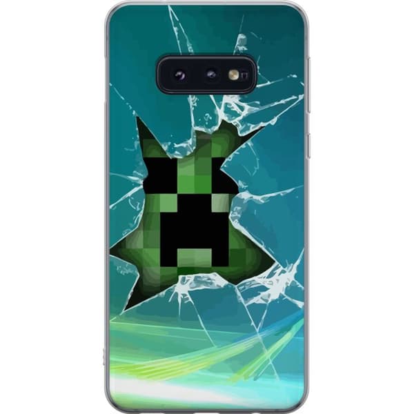 Samsung Galaxy S10e Cover / Mobilcover - MineCraft