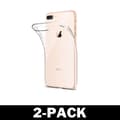 Miniatyrbild 2 av 11: Genomskinligt Skal iPhone 7/8 Plus Transparent TPU