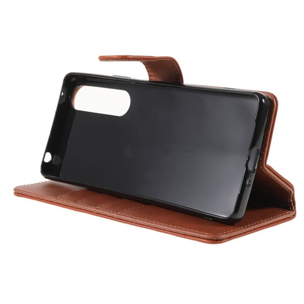 Nordic Covers Sony Xperia 1 III Kotelo Essential Leather Maple Brown