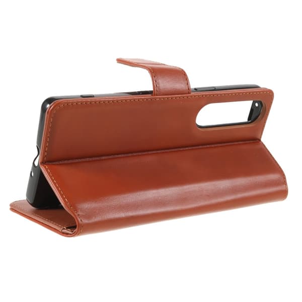 Nordic Covers Sony Xperia 1 III Kotelo Essential Leather Maple Brown