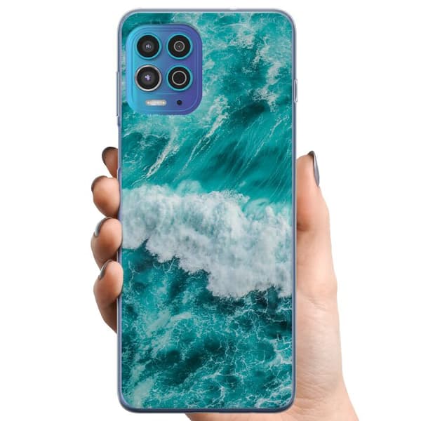 Motorola Moto G100 TPU Mobilskal Hav