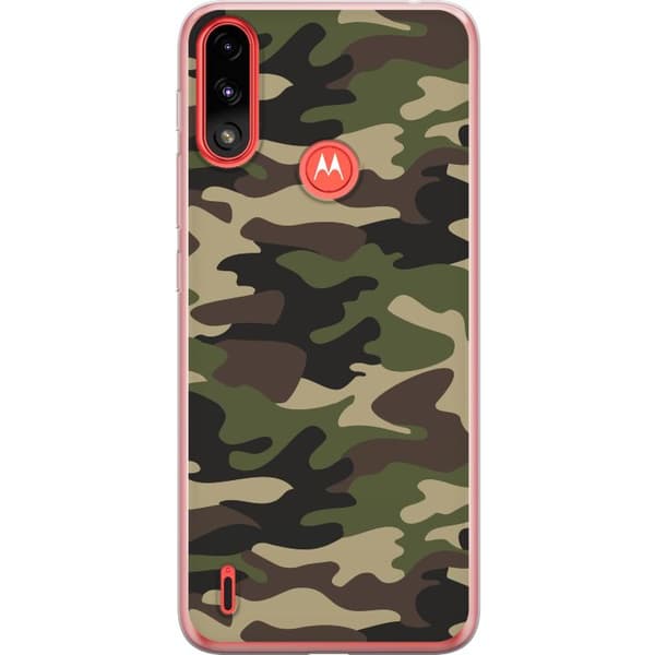 Motorola Moto E7 Power Deksel / Mobildeksel - Militær