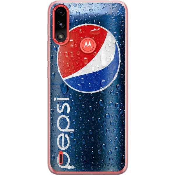 Motorola Moto E7 Power Skal / Mobilskal - Pepsi