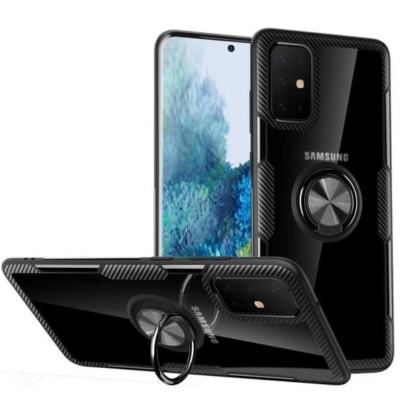 Samsung S20 FE Praktisk Stöttåligt Skal med Ringhållare V4