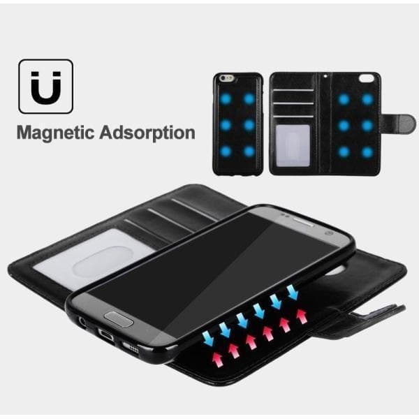 Samsung Galaxy S21plus Plånboksfodral Skal med Magnet 2 i 1