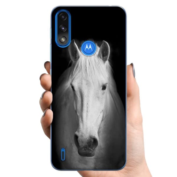 Motorola Moto E7 Power TPU Mobilskal Häst