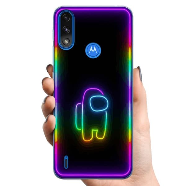 Motorola Moto E7 Power TPU Matkapuhelimen kuori Among Us 2024