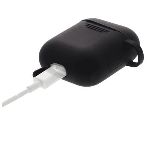 Deltaco Silikonfodral för Apple AirPods - Svart